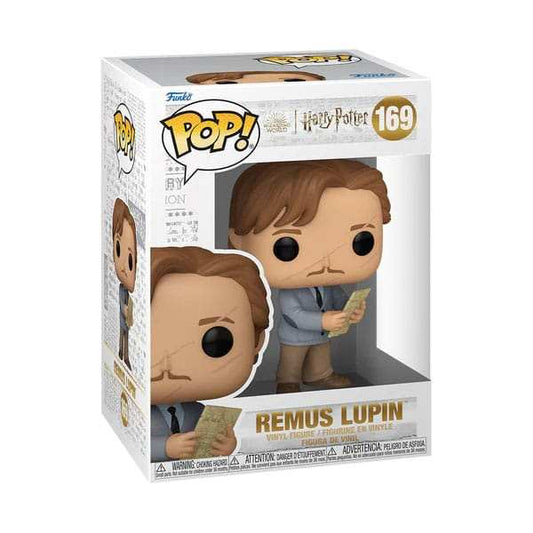 Harry Potter POP! Movies Vinyl Figur Lupin w/Map 9 cm