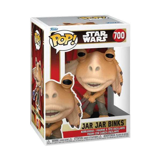 Star Wars: Episode I - Die dunkle Bedrohung Anniversary POP! Vinyl Figur Jar Jar Binks w/ Booma Balls 9 cm