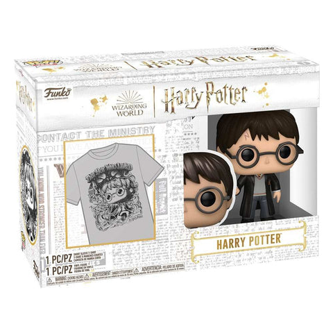 Harry Potter POP! & Tee Vinyl Figur & T-Shirt Set Harry Potter (FL) Größe M