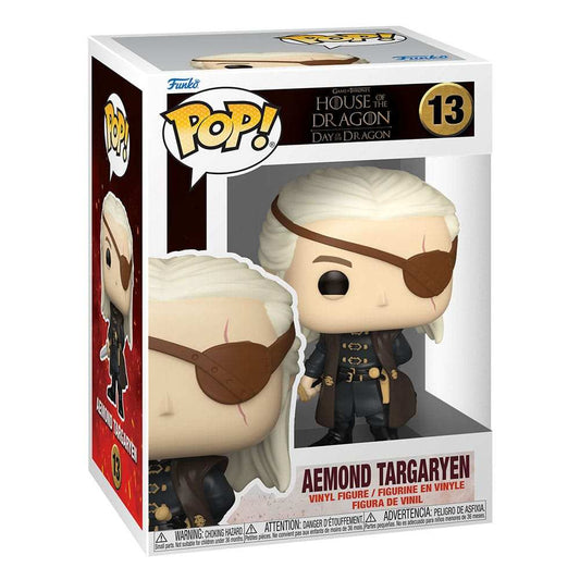 House of the Dragon POP! TV Vinyl Figuren Aemond Targaryen 9 cm Sortiment (6)