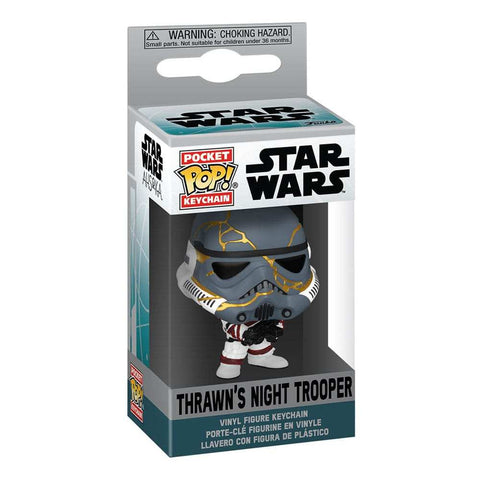 Star Wars: Ahsoka POP! Vinyl Schlüsselanhänger 4 cm S2 - Thrawn's Night Trooper Display (12)