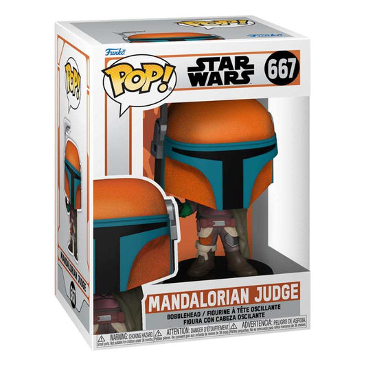 Star Wars: The Mandalorian POP! Vinyl Figur The Judge 9 cm