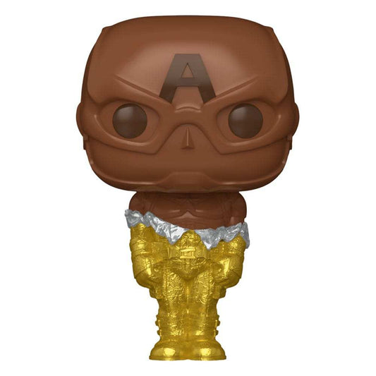 Marvel POP! Vinyl Figur Easter Chocolate Captain America 9 cm  - Beschädigte Verpackung