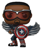 Marvel POP! Comics Vinyl Figur Captain America (Sam Wilson) (Comic Deco) Exclusive 9 cm