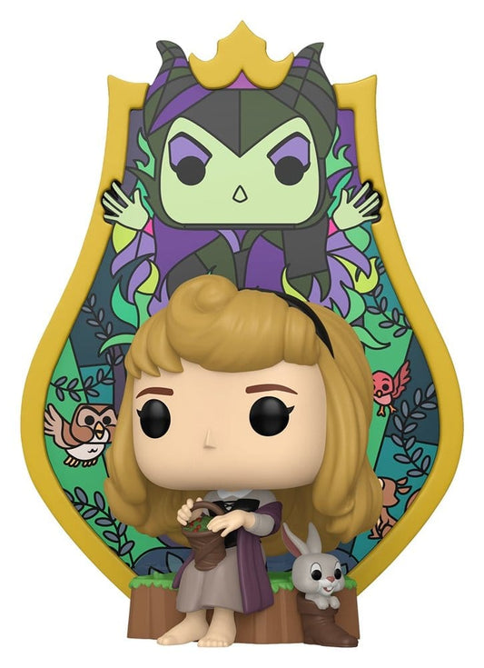 Disney POP! Deluxe Vinyl Figur Aurora(Glass) 9 cm