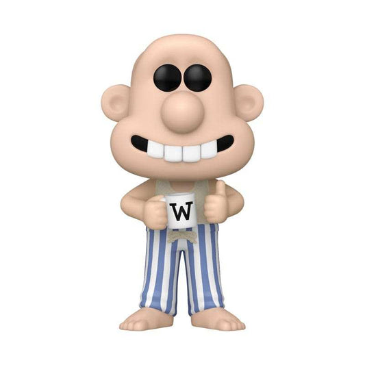 Wallace & Gromit POP! Animation Vinyl Figur Wallace In Pajamas 9 cm