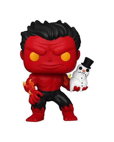 Marvel POP! Vinyl Figur Holiday Red Hulk 9 cm