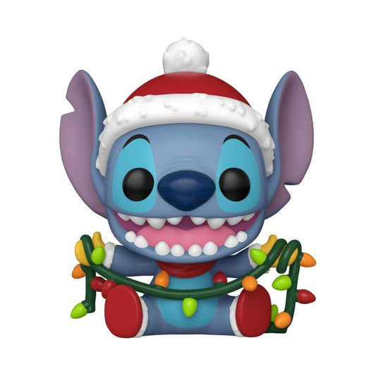 Disney POP! Vinyl Figur Holiday Stitch w/Lights 9 cm