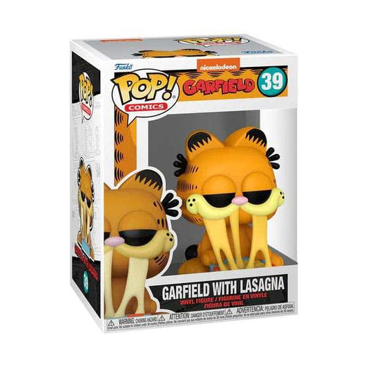 Garfield POP! Comics Vinyl Figur Garfield w/Lasagna Pan 9 cm