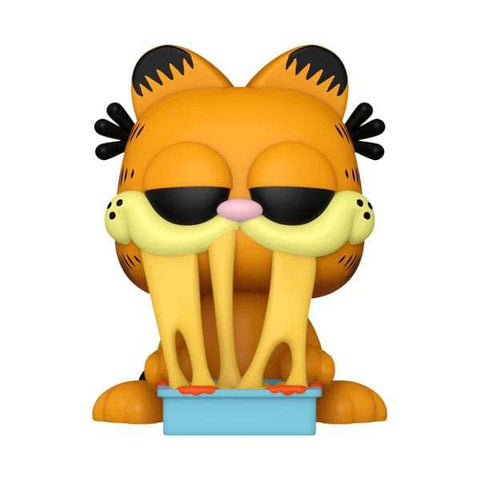 Garfield POP! Comics Vinyl Figur Garfield w/Lasagna Pan 9 cm