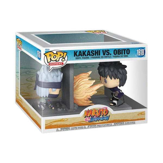 Naruto POP! Moment Vinyl Figuren Kakashi Vs Obito 9 cm