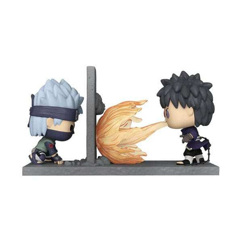 Naruto POP! Moment Vinyl Figuren Kakashi Vs Obito 9 cm