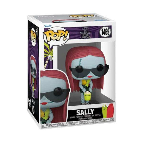 Nightmare before Christmas POP! Disney Vinyl Figur Sally w/Glasses(Beach) 9 cm