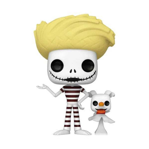 Nightmare before Christmas POP! Disney Vinyl Figur Jack w/Zero(Beach) 9 cm