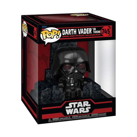 Star Wars: Dark Side POP! Deluxe Vinyl Figur Vader Throne 9 cm