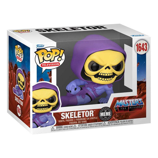 Masters of the Universe POP! TV Vinyl Figur Skeletor (Meme) 9 cm