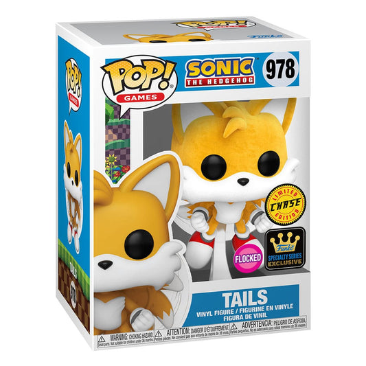 Sonic The Hedgehog POP! Games Vinyl Figuren Tails(Flying)(FL) w/CH 9 cm Sortiment (6)