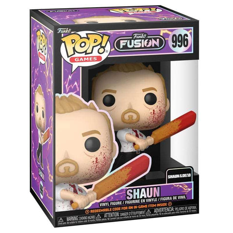 Funko Fusion: Shaun of the Dead POP! Games Vinyl Figur Shaun 9 cm