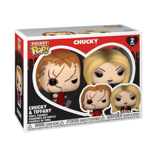 Chucky - Die Mörderpuppe Pocket POP! Vinyl Figuren 2er-Pack Valentines 4 cm