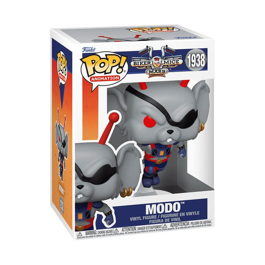 Biker Mice From Mars Pop! Animation Vinyl Figur Modo 9 cm