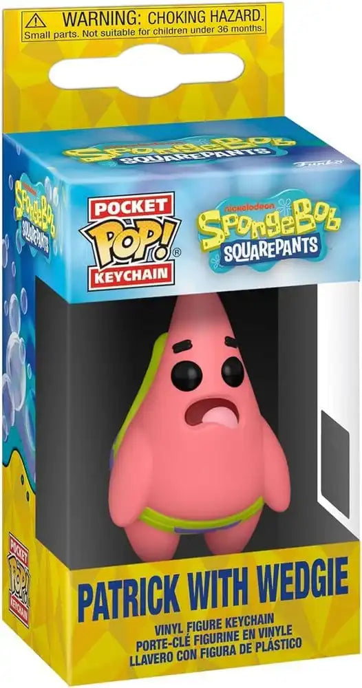 SpongeBob Schwammkopf POP! Vinyl Schlüsselanhänger 4 cm Patrick w/Wedgie Assortment (12)