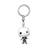 Nightmare before Christmas POP! Vinyl Schlüsselanhänger 4 cm Patchwork - Jack Display (12)