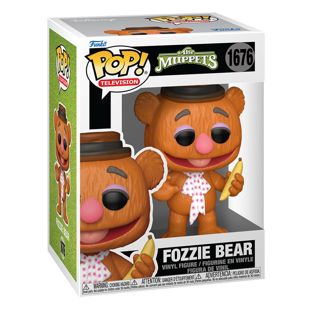 The Muppets POP! Television Vinyl Figur Fozzie Bear 9 cm
