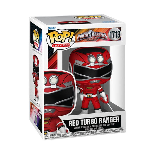 Power Rangers Generations (Tommy) POP! Movies Vinyl Figuren Turbo - Red Ranger 9 cm