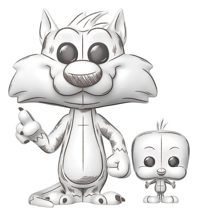 Looney Tunes POP!&Buddy Animation Vinyl Figur Sylvester&Tweety 9 cm