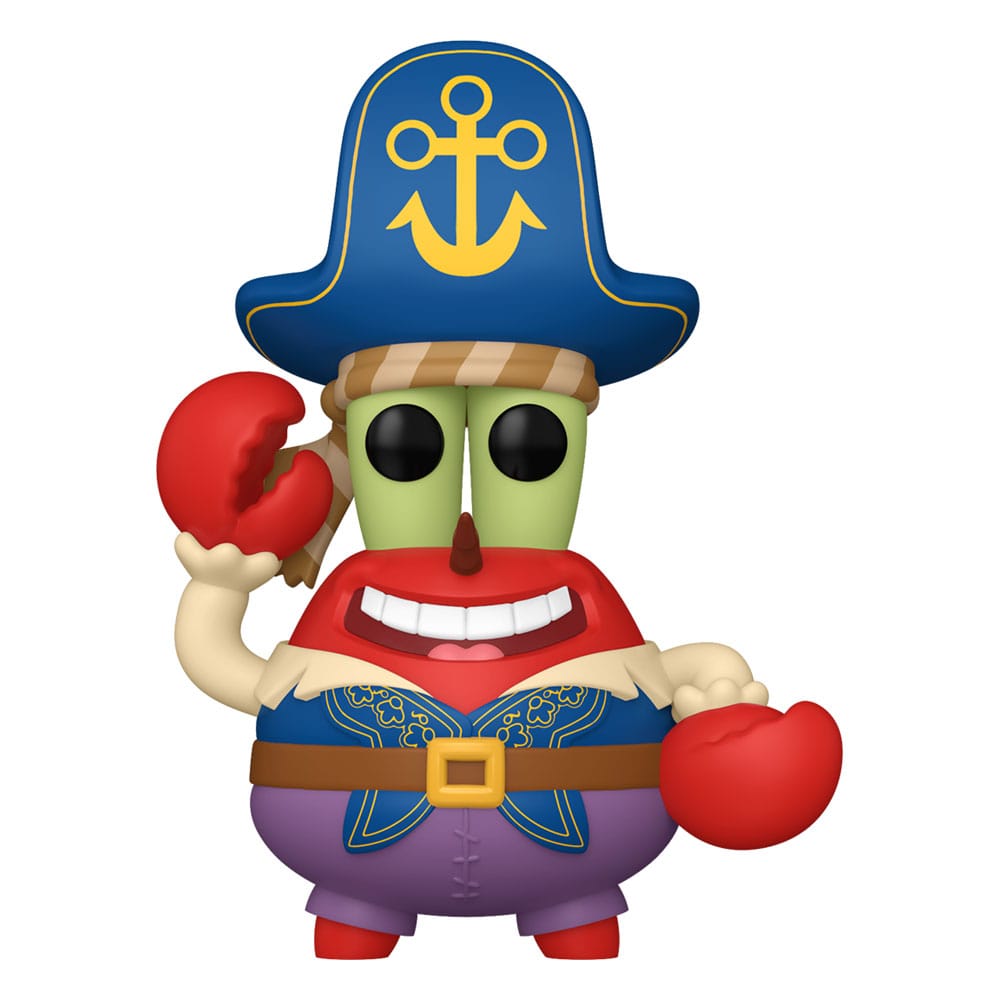 SpongeBob Schwammkopf POP! Vinyl Figur Mr. Krabs (Pirate) 9 cm