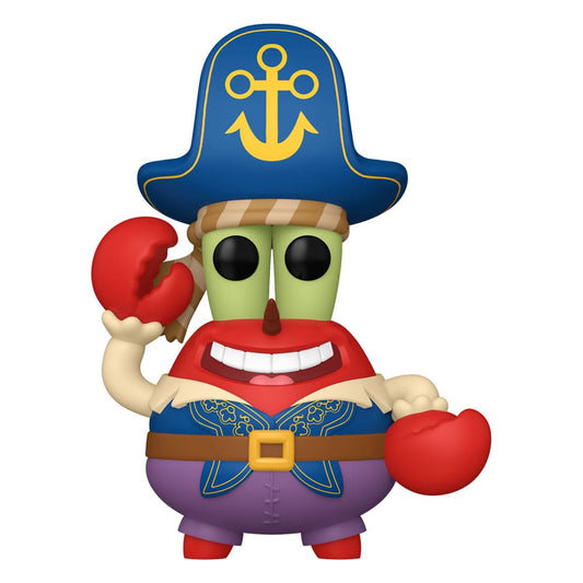 SpongeBob Schwammkopf POP! Vinyl Figur Mr. Krabs (Pirate) 9 cm