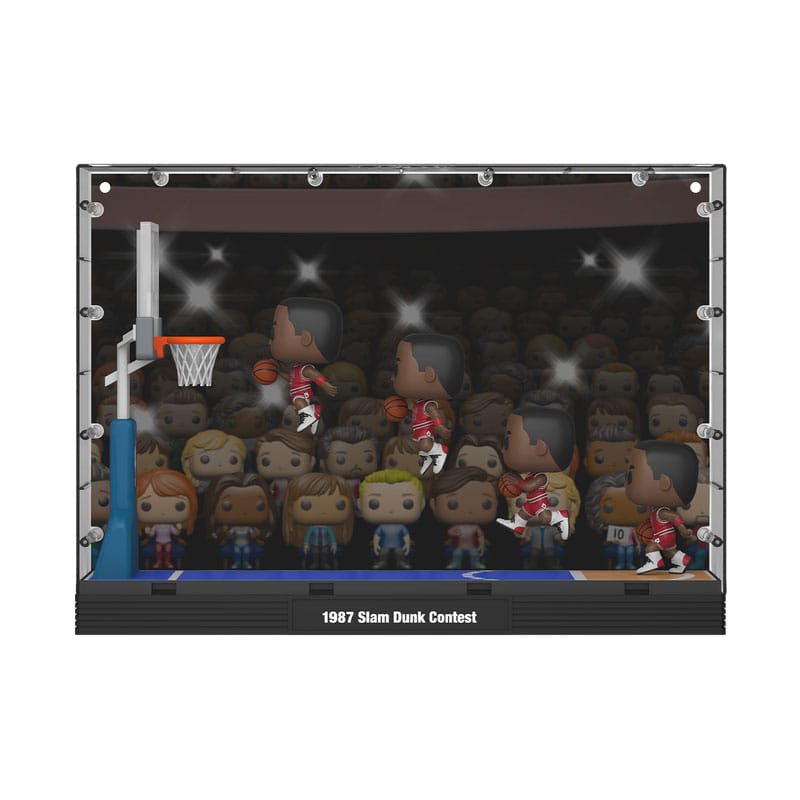 NBA POP Moments Deluxe Vinyl Figuren Bulls-MJ('87 Dunk Contest) 9 cm