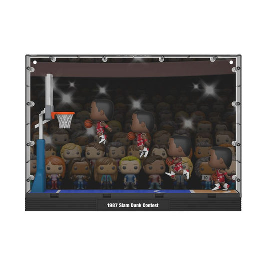 NBA POP Moments Deluxe Vinyl Figuren Bulls-MJ('87 Dunk Contest) 9 cm