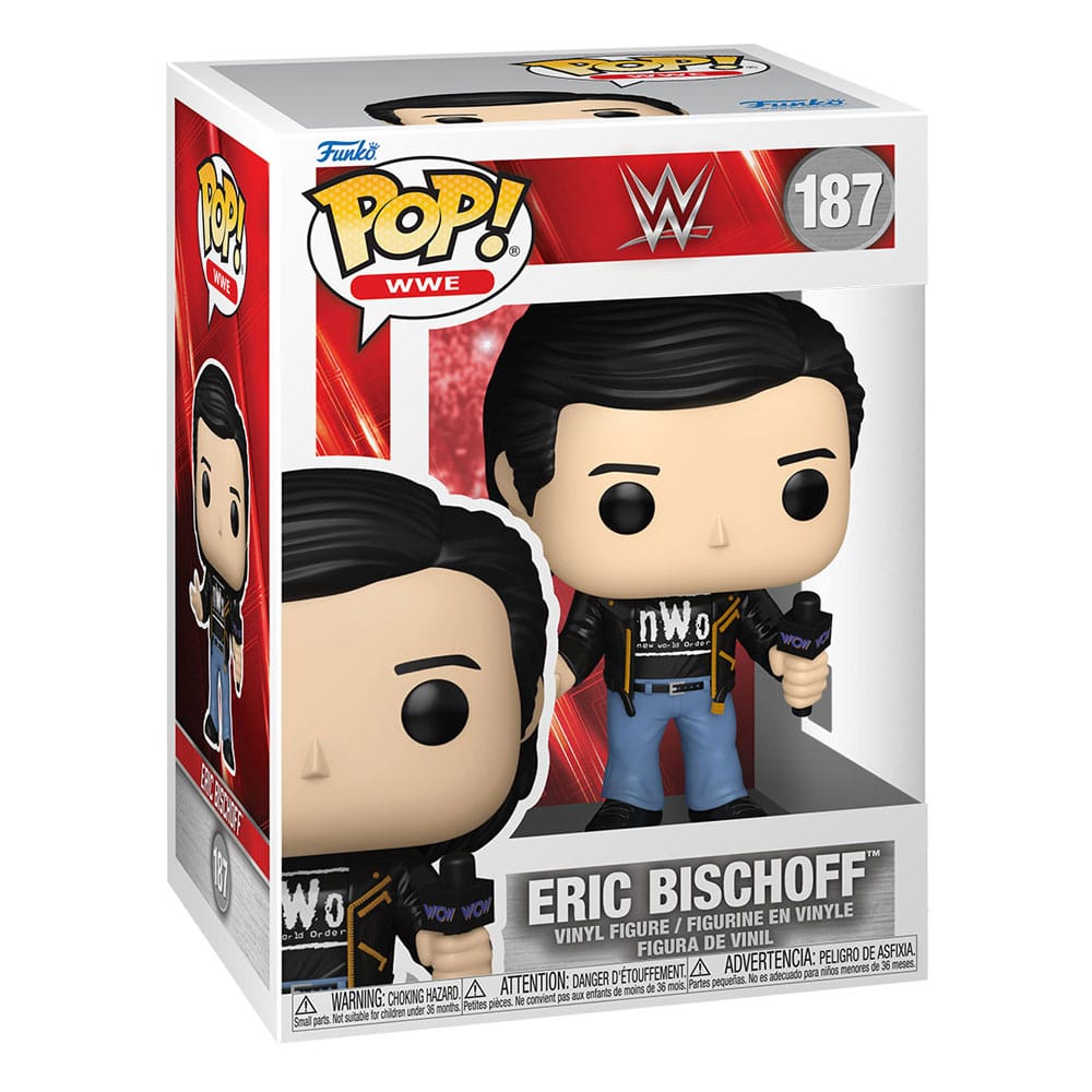 WWE POP! Vinyl Figur Eric Bischoff (nWo) 9 cm