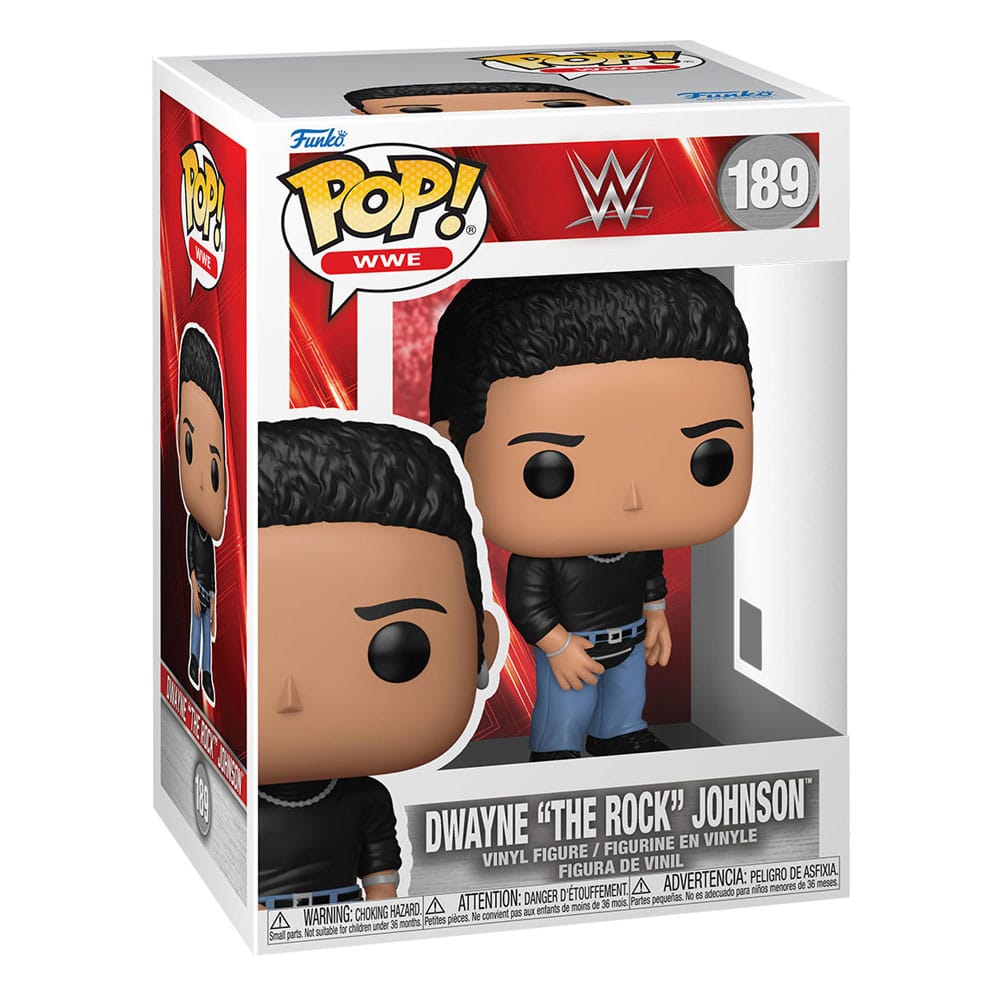 WWE POP! Vinyl Figur Dwayne "The Rock" Johnson 9 cm