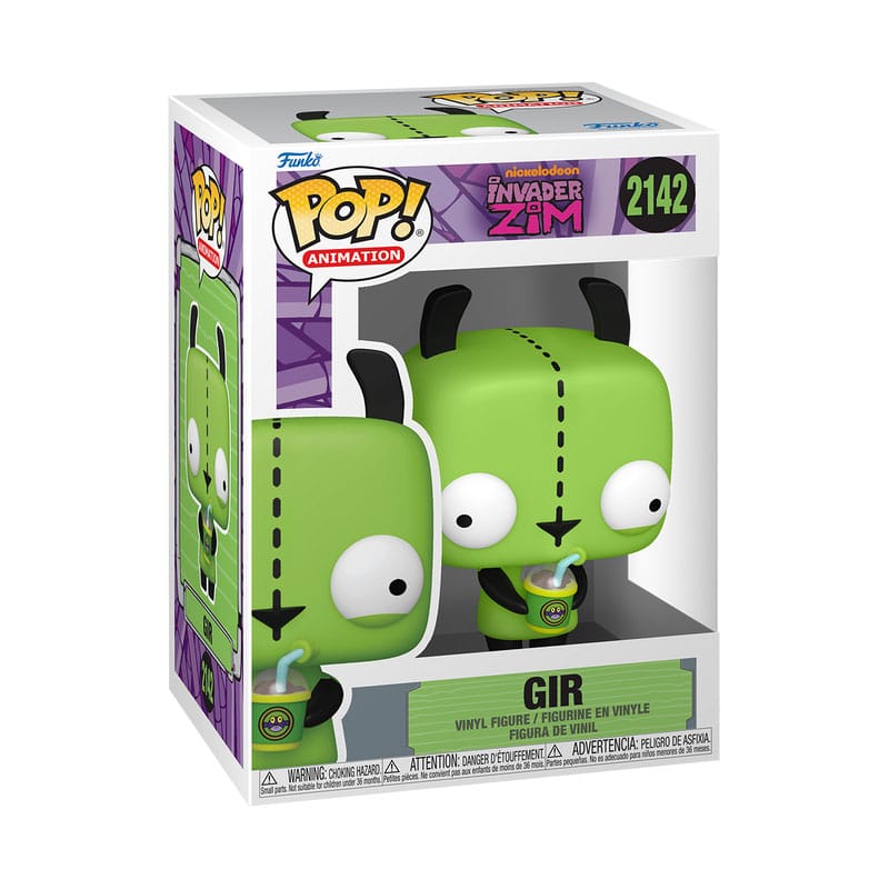 Invader Zim POP! Animation Vinyl Figuren GIR 9 cm