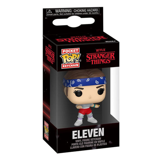 Stranger Things POP! Vinyl Schlüsselanhänger 4 cm Eleven with Bandana Display (12)