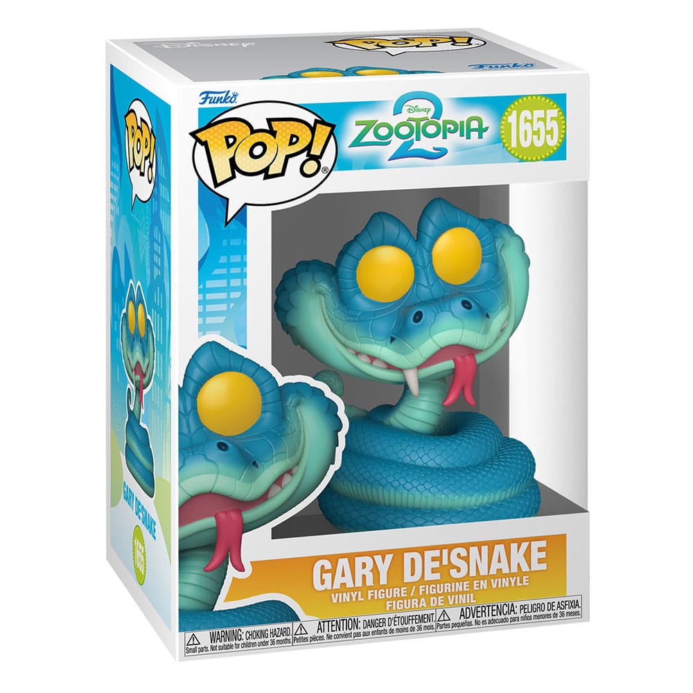Zoomania 2 POP! Movies Vinyl Figur Gary De'Snake 9 cm