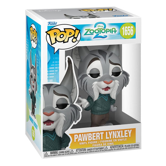 Zoomania 2 POP! Movies Vinyl Figur Pawbert Lynxley 9 cm