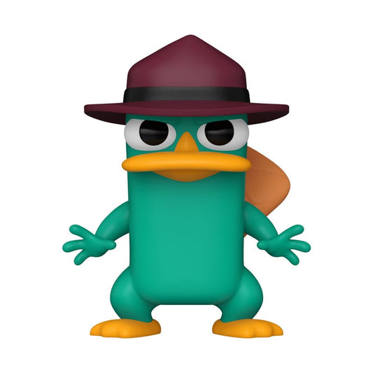 Phineas and Ferb POP! Disney Vinyl Figur Agent Perry 9 cm