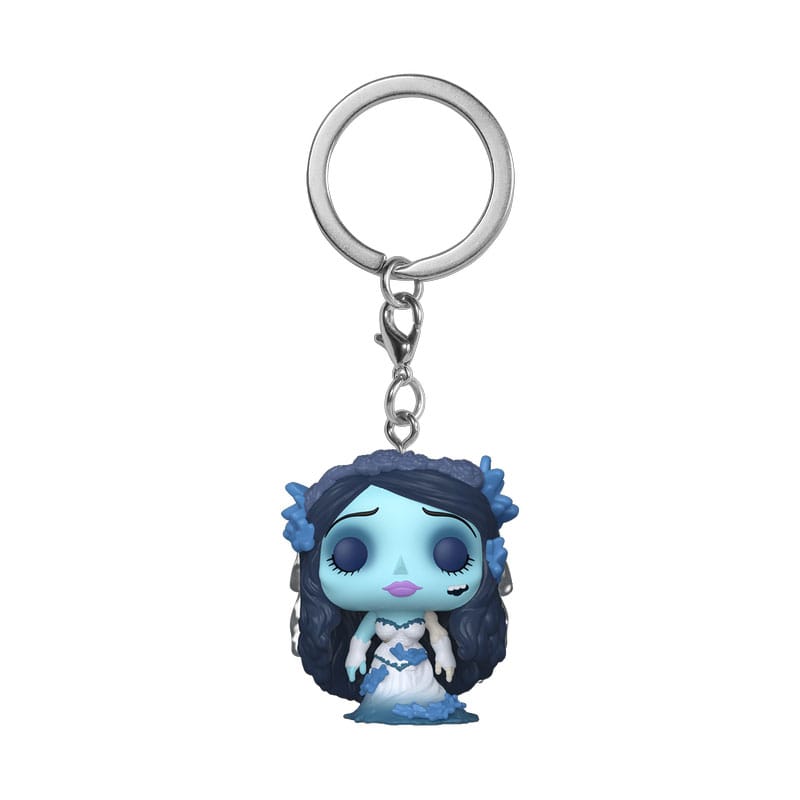 Corpse Bride Pocket POP! Vinyl Schlüsselanhänger 4 cm Emily with Butterflies Display (12)