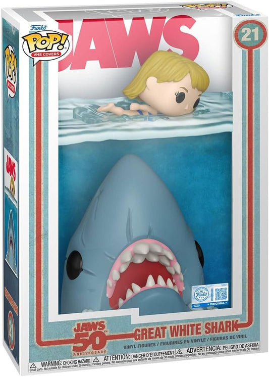 Der weiße Hai POP! Comic Cover Vinyl Figur Shark 9 cm