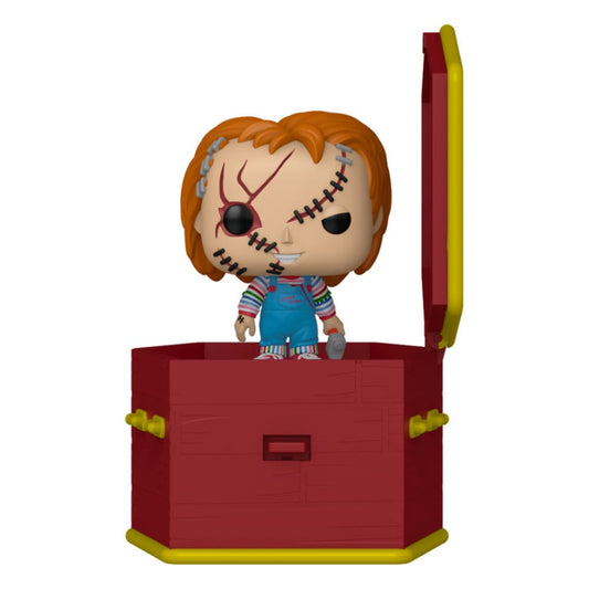 Chucky - Die Mörderpuppe Coffin Pocket POP! Vinyl Figur Chucky