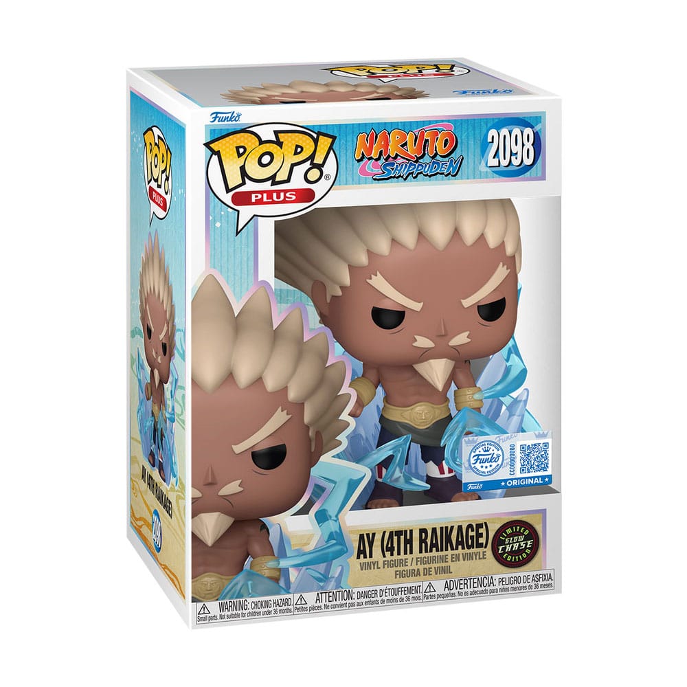 Naruto Shippuden POP! Animation Vinyl Figur A (4th Raikage) w/CH(GW) 9 cm Sortiment (6)
