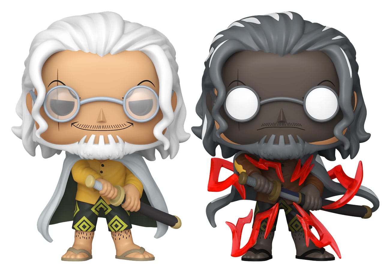 One Piece POP! Animation Vinyl Figuren Silvers Rayliegh w/CH 9 cm Sortiment (6)