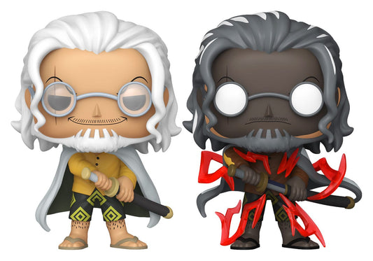 One Piece POP! Animation Vinyl Figuren Silvers Rayliegh w/CH 9 cm Sortiment (6)