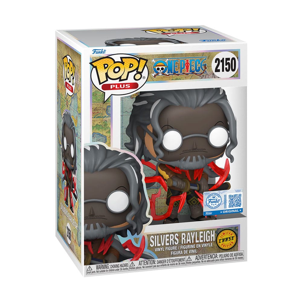 One Piece POP! Animation Vinyl Figuren Silvers Rayliegh w/CH 9 cm Sortiment (6)