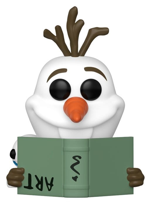 Die Eiskönigin - Völlig unverfroren POP! Disney Vinyl Figur Readers- Olaf w/Book 9 cm