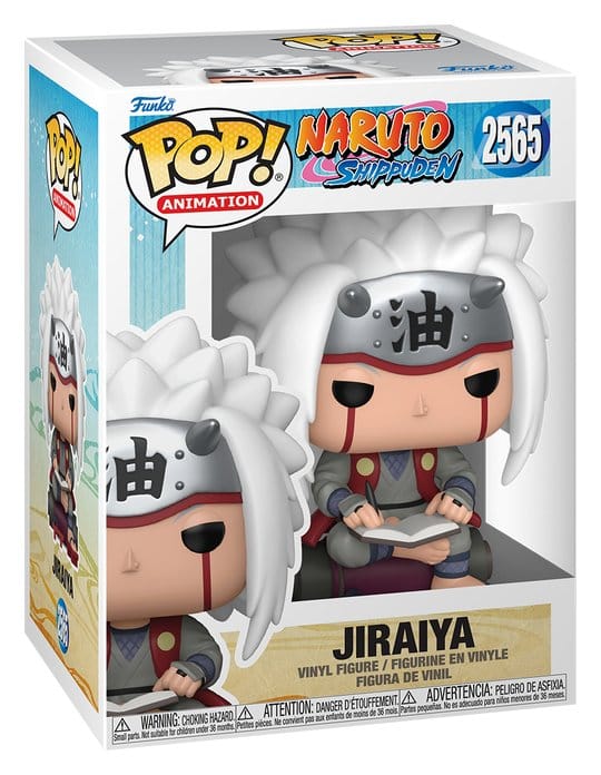 Naruto POP! Animation Vinyl Figur Readers- Naruto S-Jiraiya 9 cm