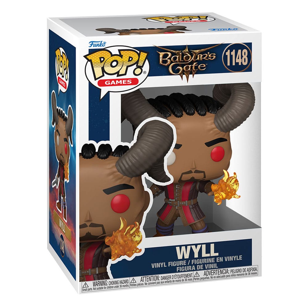 Baldur's Gate 3 POP! Games Vinyl Figur Wyll 9 cm
